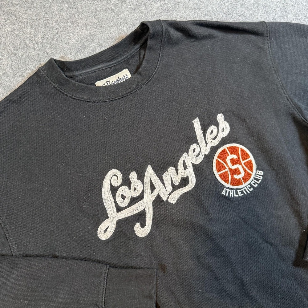 The Stronghold Sweatshirt Mens Medium Black Los Angeles Athletic Club Pullover